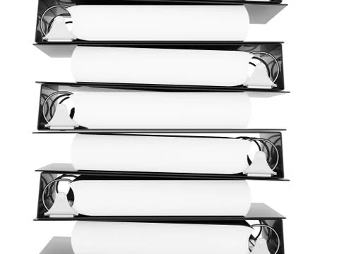 Documents folder book rendered Stock Illustration