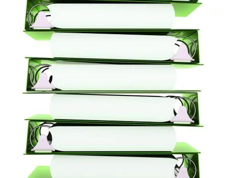 Documents folder book rendered Illustrazione stock