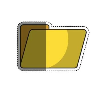 Documents folder icon Stock Illustration