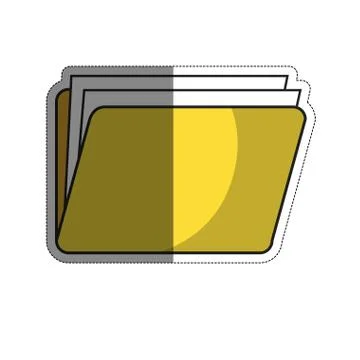 Documents folder icon Stock Illustration