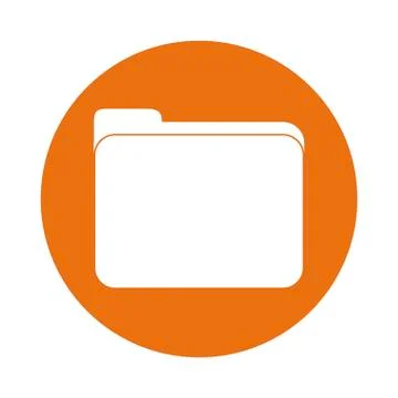 Documents folder icon 库存插图