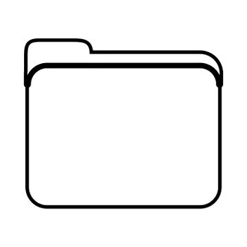 Documents folder icon 库存插图