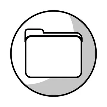 Documents folder icon Stock Illustration