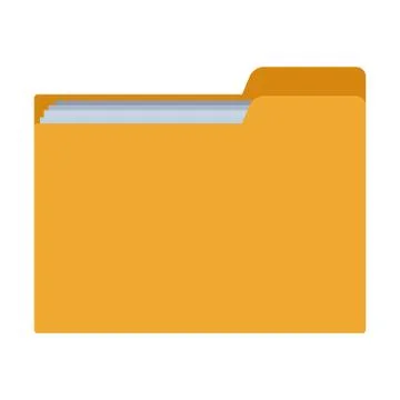 Documents folder icon Stockillustratie