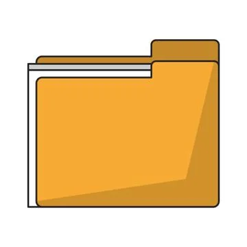 Documents folder icon Stock Illustration