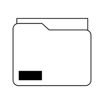 Documents folder icon Stock Illustration