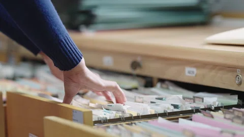 Documents Stock Footage 160062881