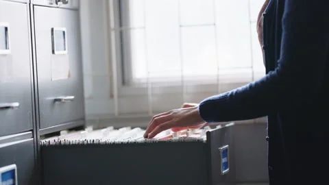 Documents Stock Footage 160063984