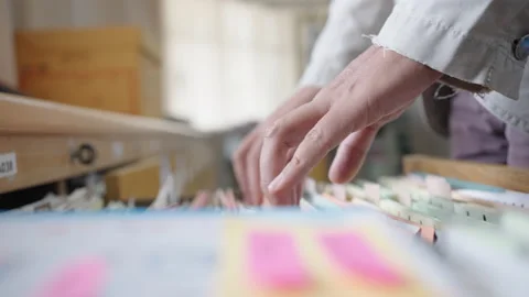 Documents Stock-Footage 164499182