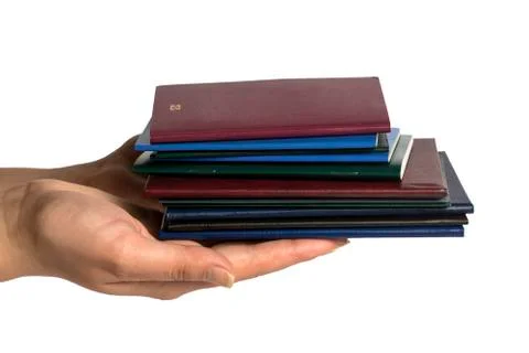 Documents in hands Stock Photos