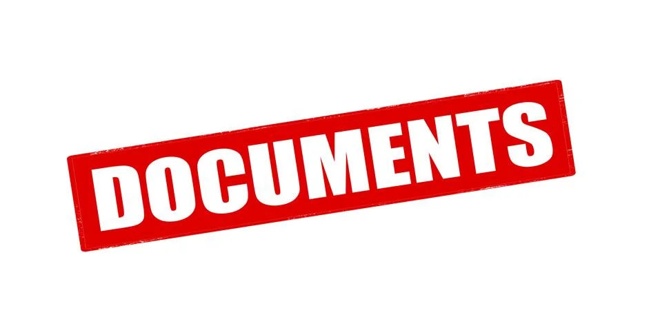 Documents Stock Illustration
