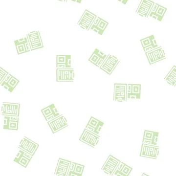 Documents of import and export glyph vector seamless pattern Stock Illustration