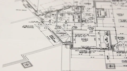 Documents for the project engineering work Stock Footage 105278345