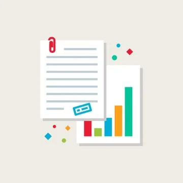 Documents vector illustration Stock Illustration