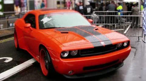 Dodge challenger Video stock 10809848