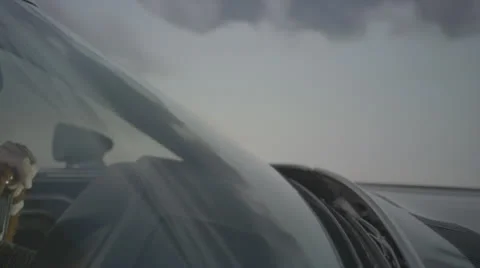 Dodge Challenger Rear Projection Stock Footage 24461405