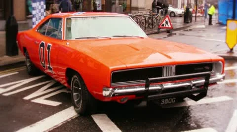 Dodge charger  Video stock 10809929