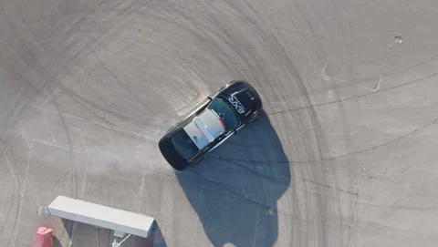 DODGE CHARGER SRT HELLCAT during the day. Stock Footage 243549689