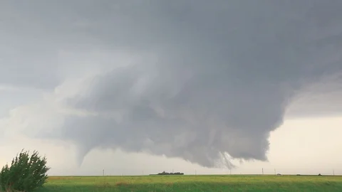 Dodge City Triple Tornadoes Stock Footage 69904883