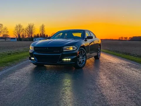 Dodge Sunset Stock-Fotos