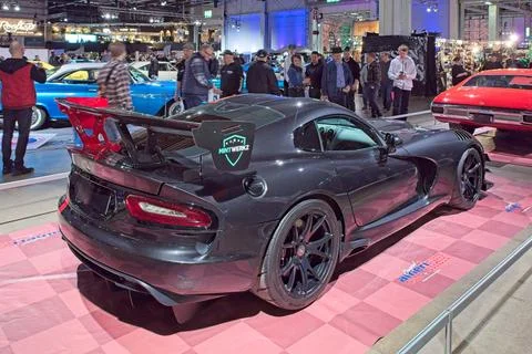 Dodge Viper (2014). Stock Photos