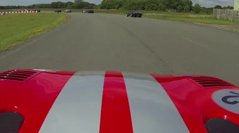 Dodge Viper onboard camera pt2 Stock Footage 54121186