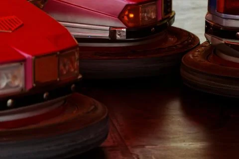 Dodgem game Stock Photos