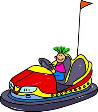 Dodgem Kid Stock-Illustration
