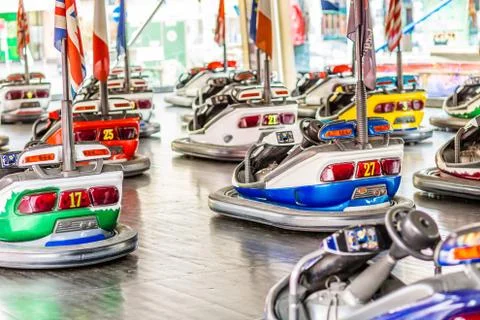 Dodgems Stock Photos