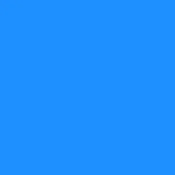 Dodger Blue Background. Seamless Solid Color Tone. Html Colors. HEX #1E90FF,  Illustrazione stock