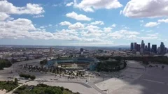 Los Angeles Dodger Stadium 4th of July - 4K Timelapse Short 