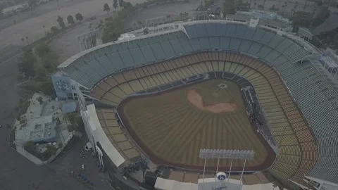 Dodgers Stadium Sunrise Vídeos de archivo 223429671