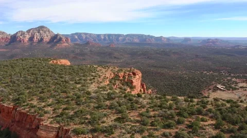 Doe Mountain Pullaway Aerial Stock Footage 234464153