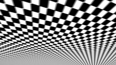 DOF Rotating Ceiling Checker Motion Back... | Stock Video | Pond5