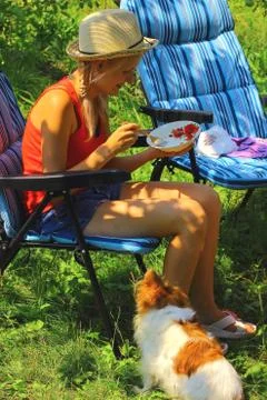 The dog also wants Stock Photos