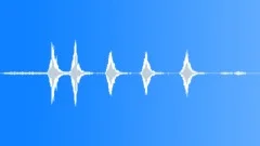 Dog barking continuously - 5 quick barks Sound Effect