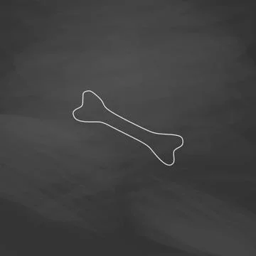 Dog bone computer symbol Stock-Illustration