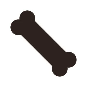 Dog bone icon Stock Illustration