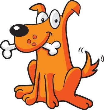 Dog Bone Stock Illustration