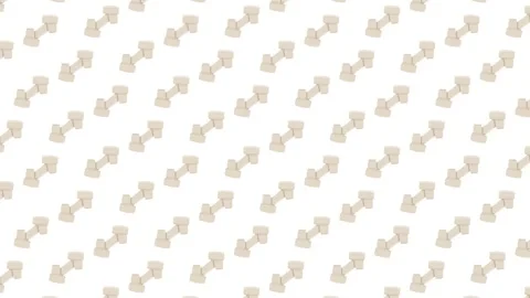Dog Bone Pattern Background Stock Footage 323288821