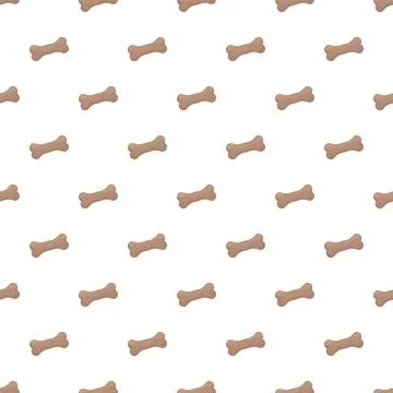 Dog bone treats pattern for pet food background イラスト素材