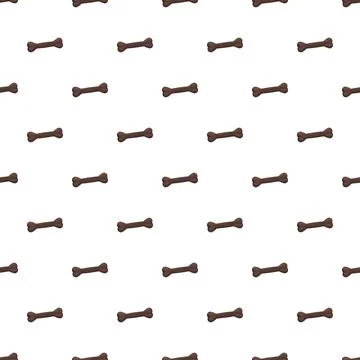 Dog bone treats seamless pattern for pets Stock Illustration