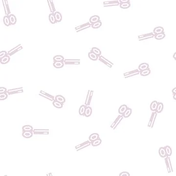Dog bone wrench glyph vector seamless pattern Illustrazione stock