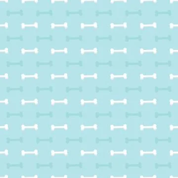 Dog bones pattern. Stock Illustration