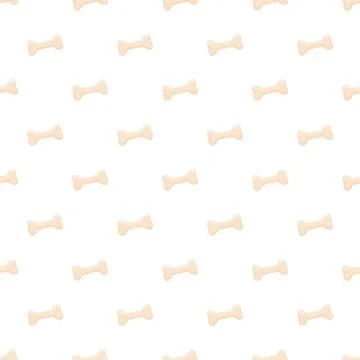 Dog bones seamless pattern for pet treats background Stock Illustration