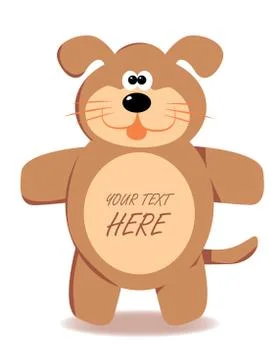 Dog cartoon Stock Illustration