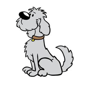 Dog cartoon Stock Illustration