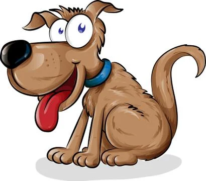 Dog cartoon. Stockillustratie