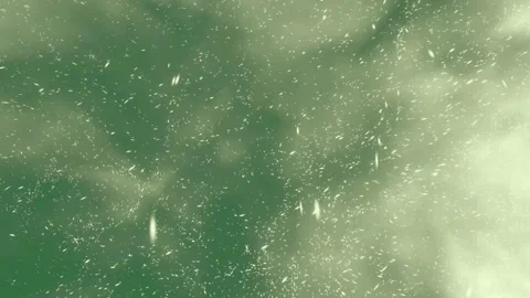 Dog on cloud smoke fire it black hole in the middle isolated on green screen Stock Footage 336885311