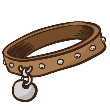 Dog collar Stock Illustration